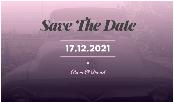 Save The Date 1 Home